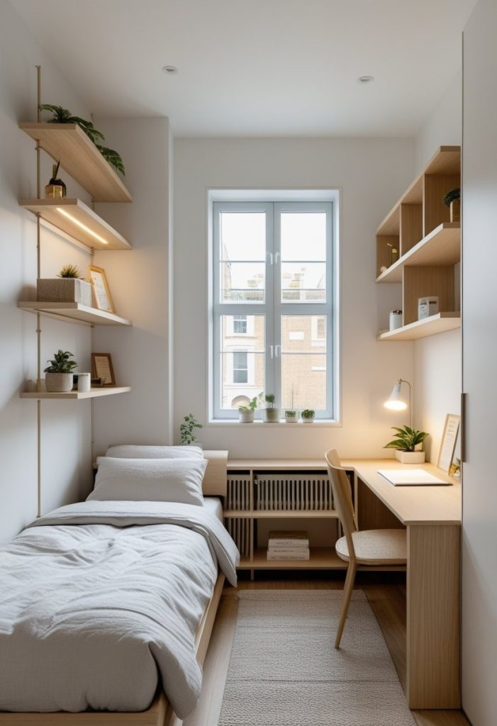 Small Bedroom Layout Ideas with Desk