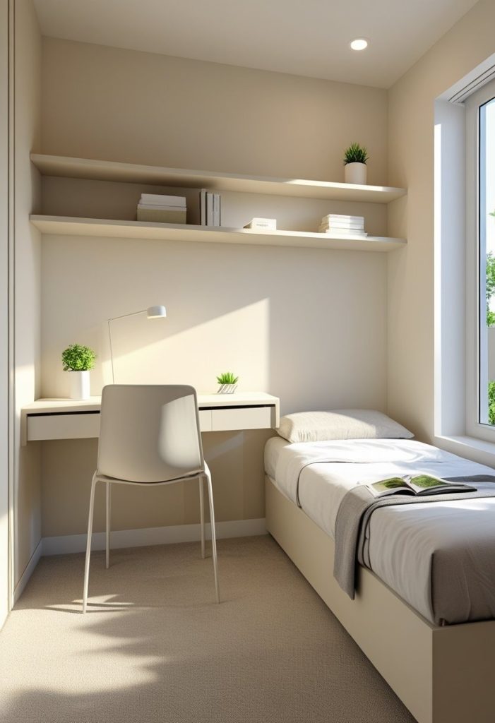 Small Bedroom Layout Ideas with Desk