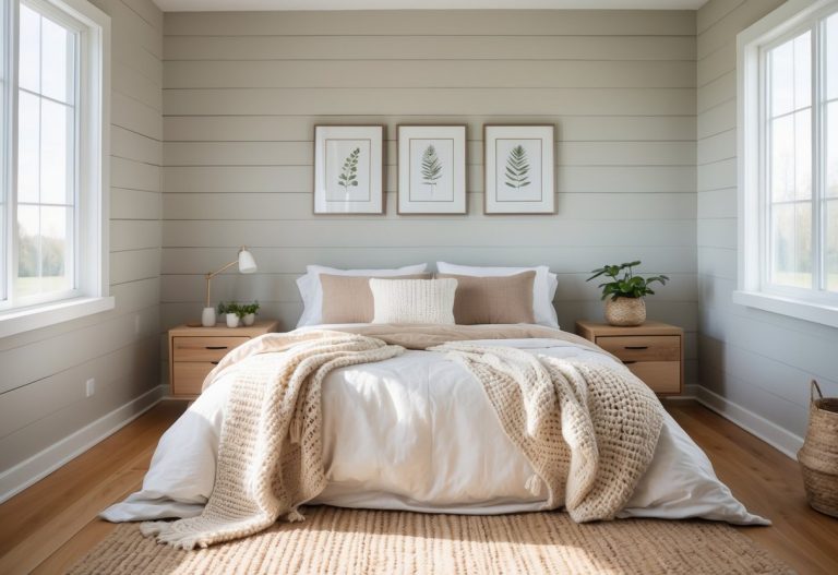 Inspiring Modern Farmhouse Bedroom Ideas