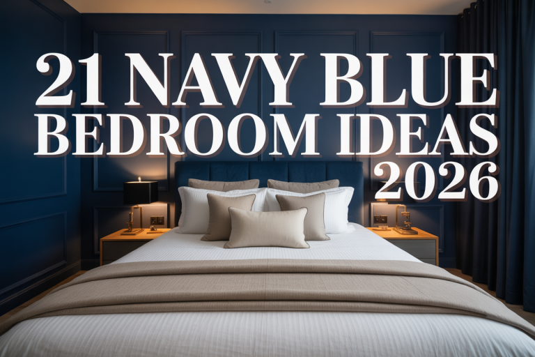 Navy Blue Bedroom Ideas