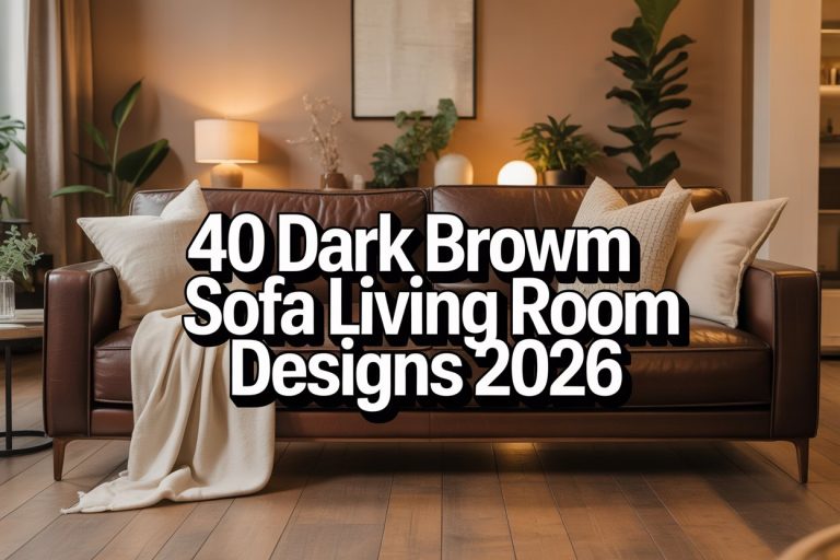 Dark Brown Sofa Living Room Designs