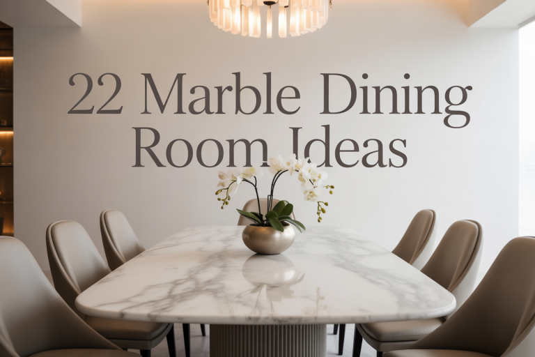 Marble Dining Room Ideas