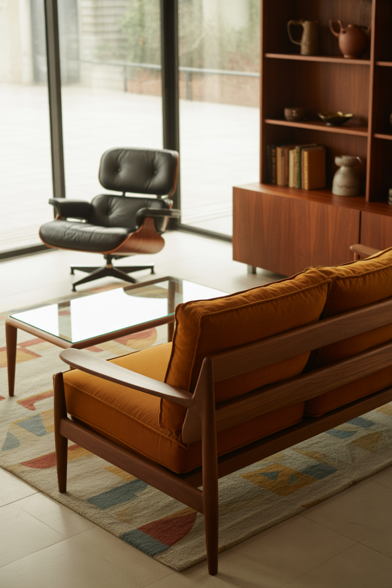 Mid-Century Modern Living Room Ideas