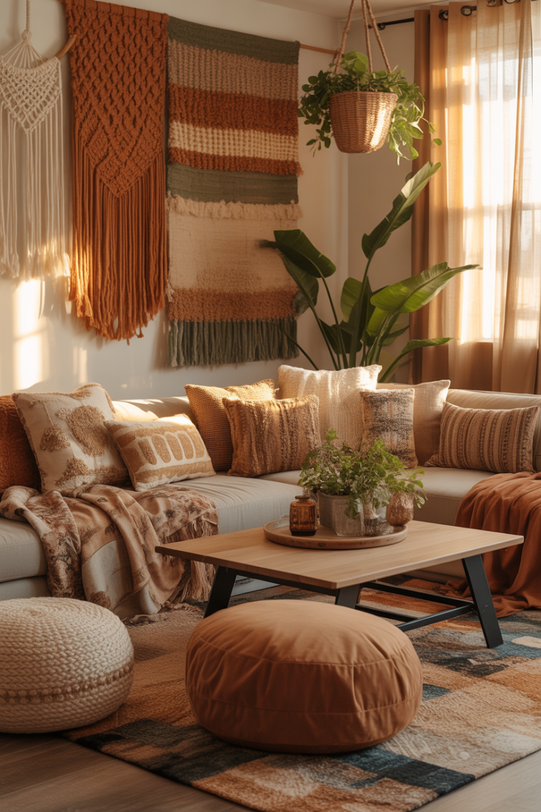 Boho Living Room Ideas