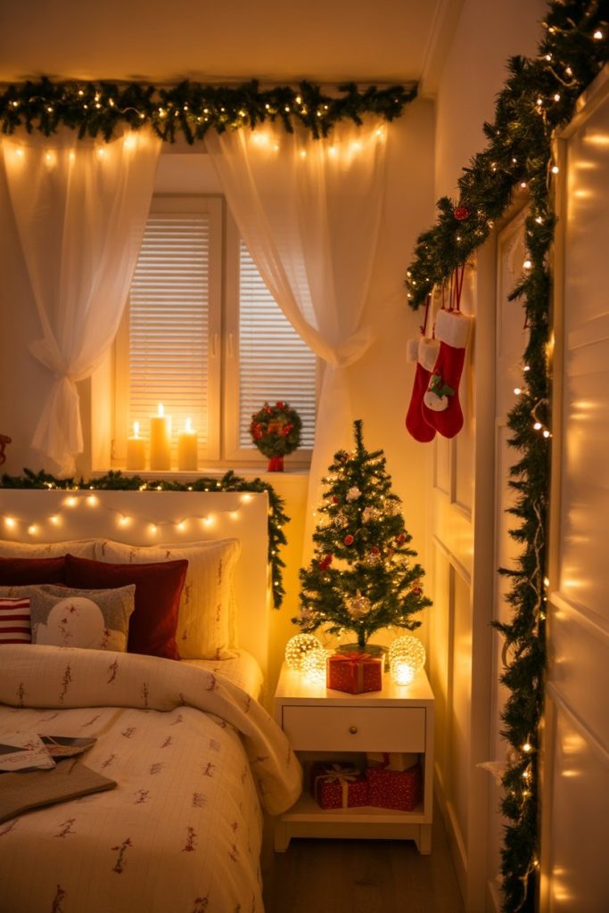 Christmas Decor Ideas for Bedroom