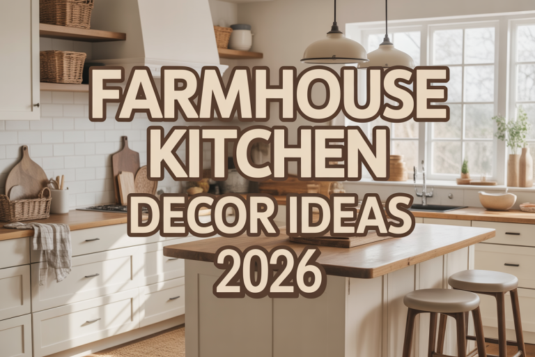 Farmhouse Kitchen Decor Ideas