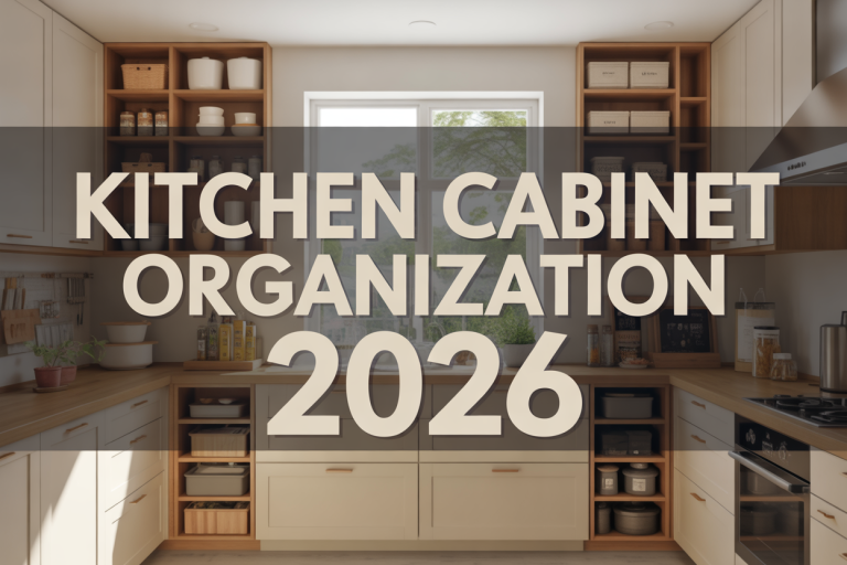 Kitchen Cabinet Organization 2026