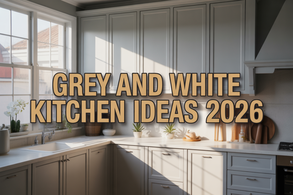 Grey and White Kitchen Ideas 