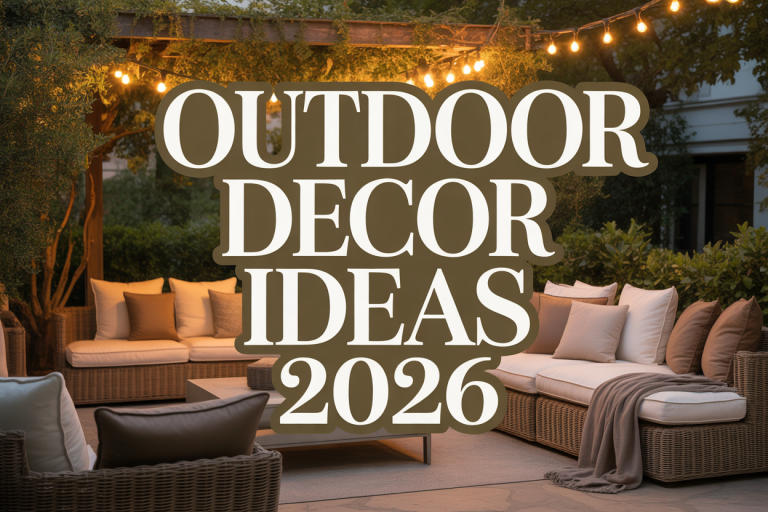 Outdoor Decor Ideas