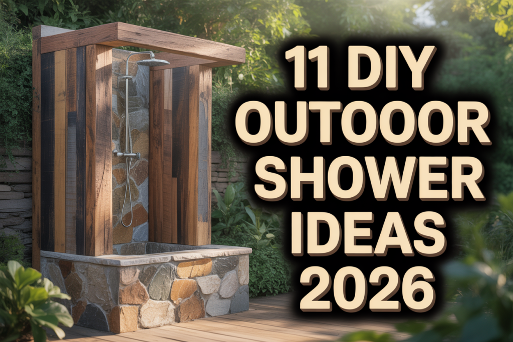 DIY Outdoor Shower Ideas