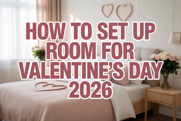 How to Set Up Room for Valentine’s Day 2026