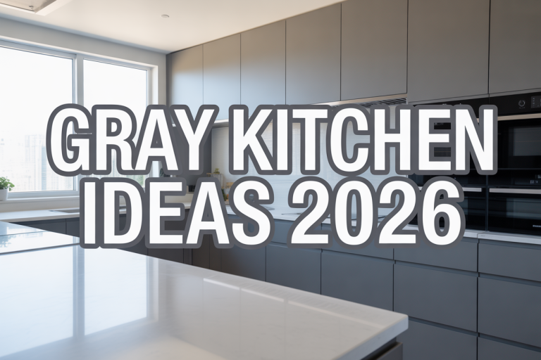 Gray Kitchen Ideas 2026