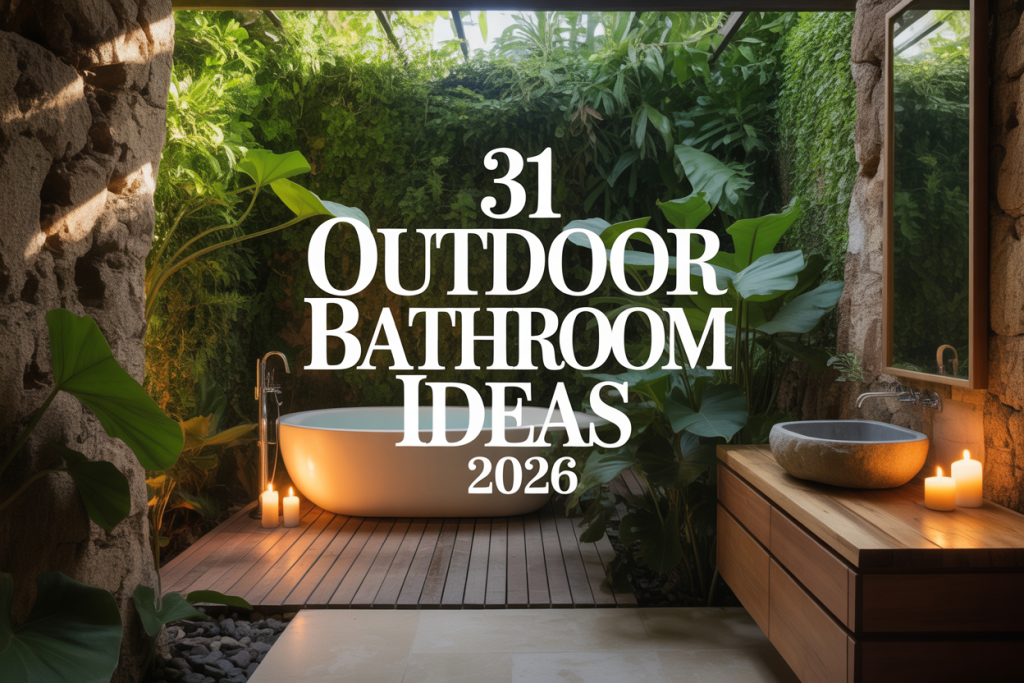Outdoor Bathroom Ideas