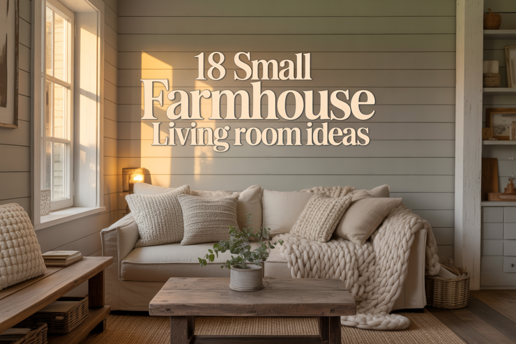 Small Farmhouse Living Room Ideas