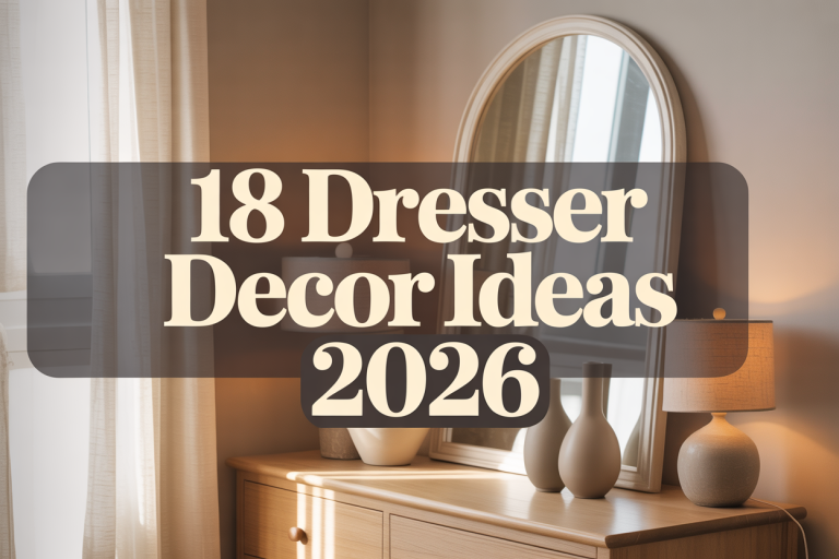 Dresser Decor Ideas