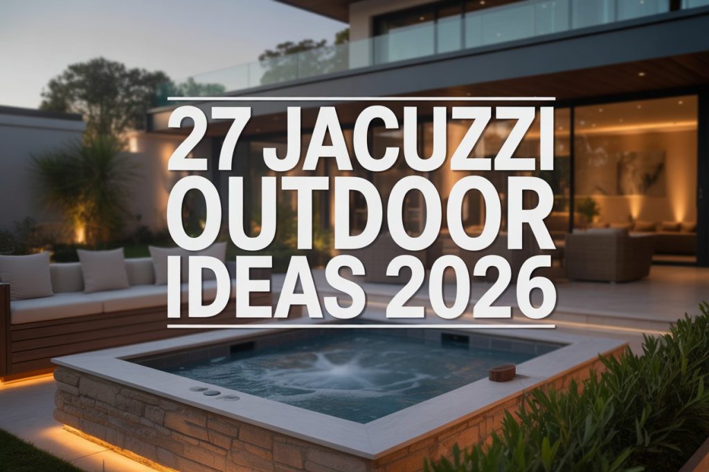 Jacuzzi Outdoor Ideas