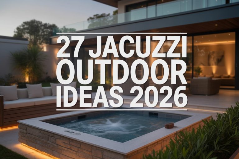 Jacuzzi Outdoor Ideas
