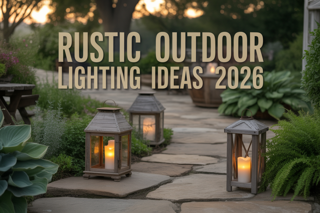 Rustic Outdoor Lighting Ideas