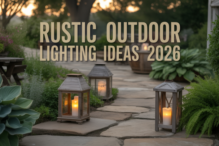 Rustic Outdoor Lighting Ideas
