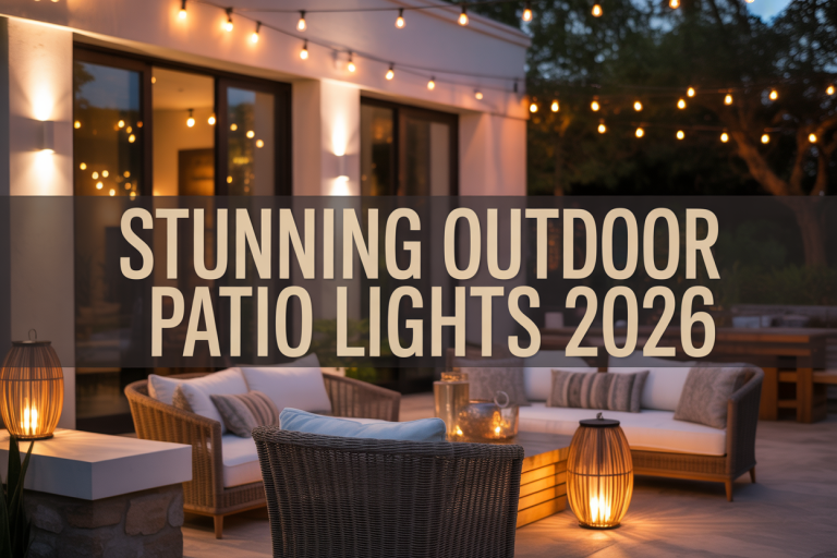Stunning Outdoor Patio Lights