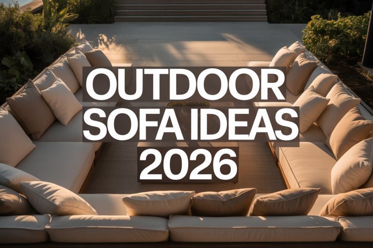 Outdoor Sofa Ideas