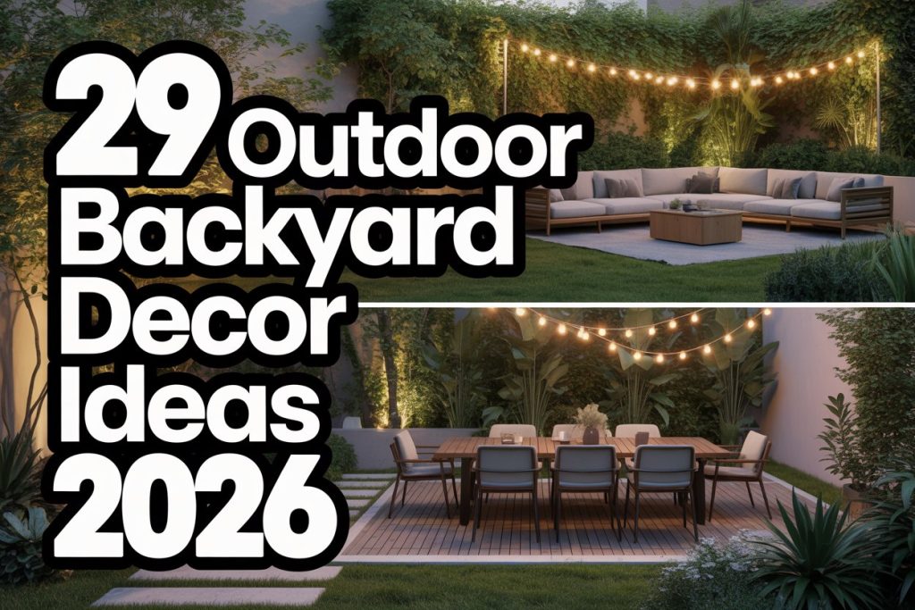 Outdoor Backyard Decor Ideas
