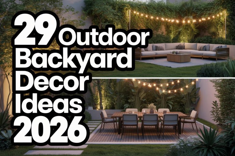 Outdoor Backyard Decor Ideas