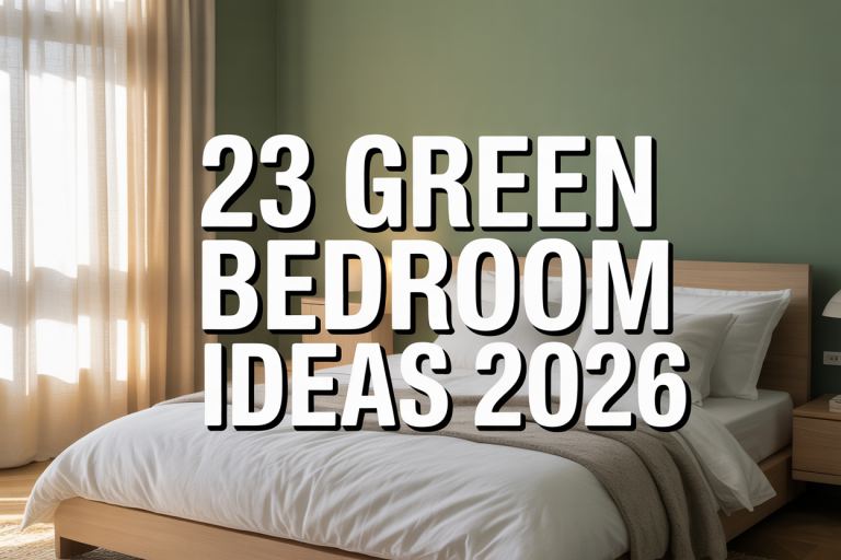 Green Bedroom Ideas