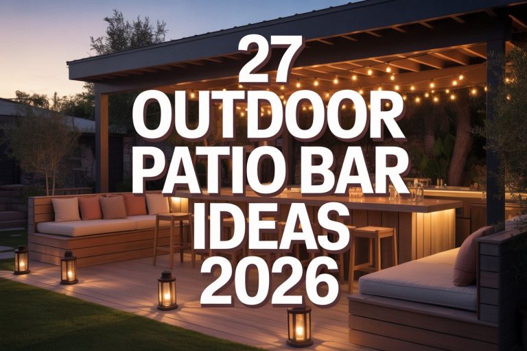 Outdoor Patio Bar Ideas
