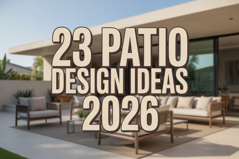 Patio Design Ideas