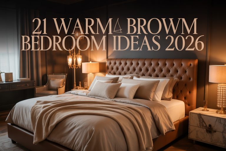 Warm Brown Bedroom Ideas