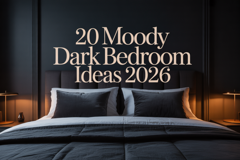 Moody Dark Bedroom Ideas