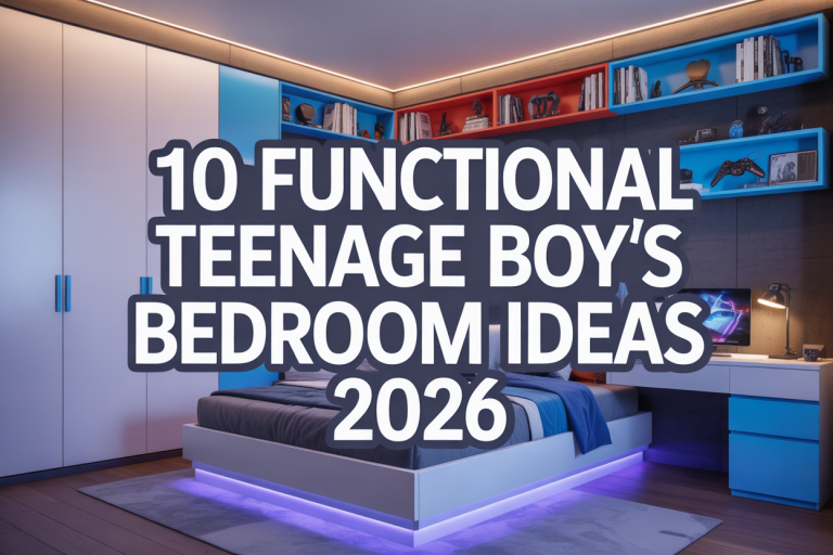 Teenage Boys Bedroom Ideas