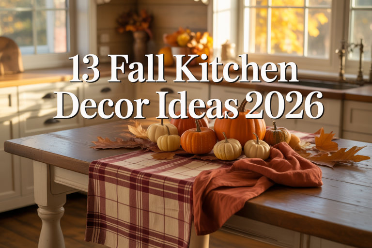 Fall Kitchen Decor Ideas