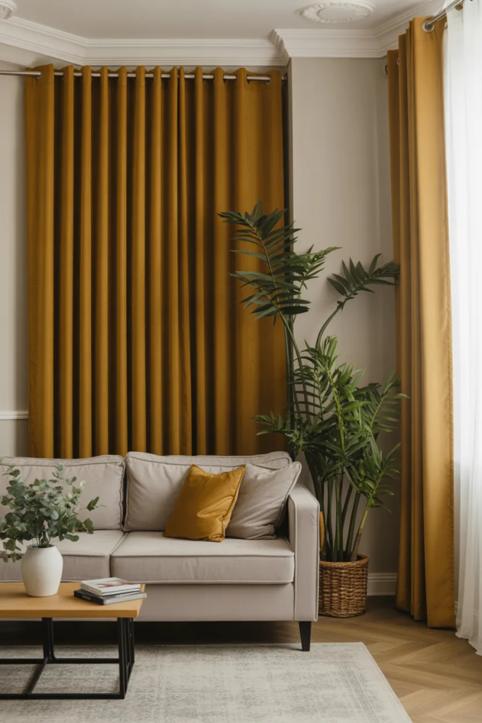 Living Room Curtain Ideas
