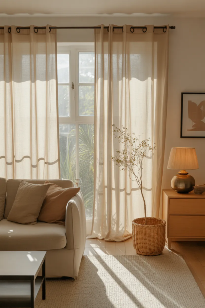 Living Room Curtain Ideas