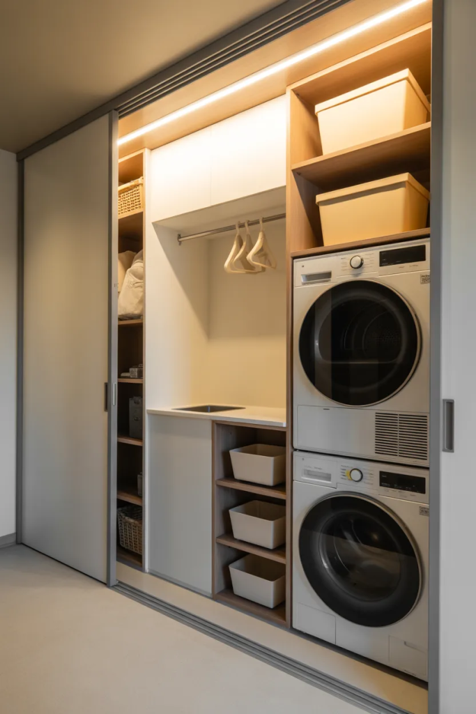 Laundry Room Cabinets And Shelves