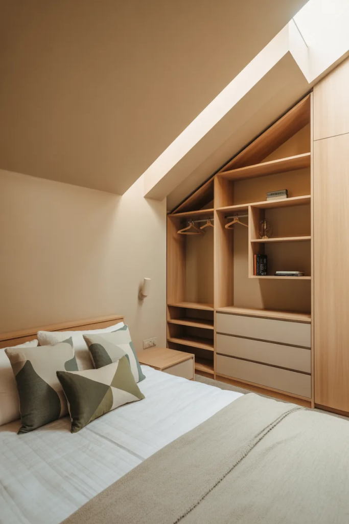 Attic Bedroom Storage Ideas