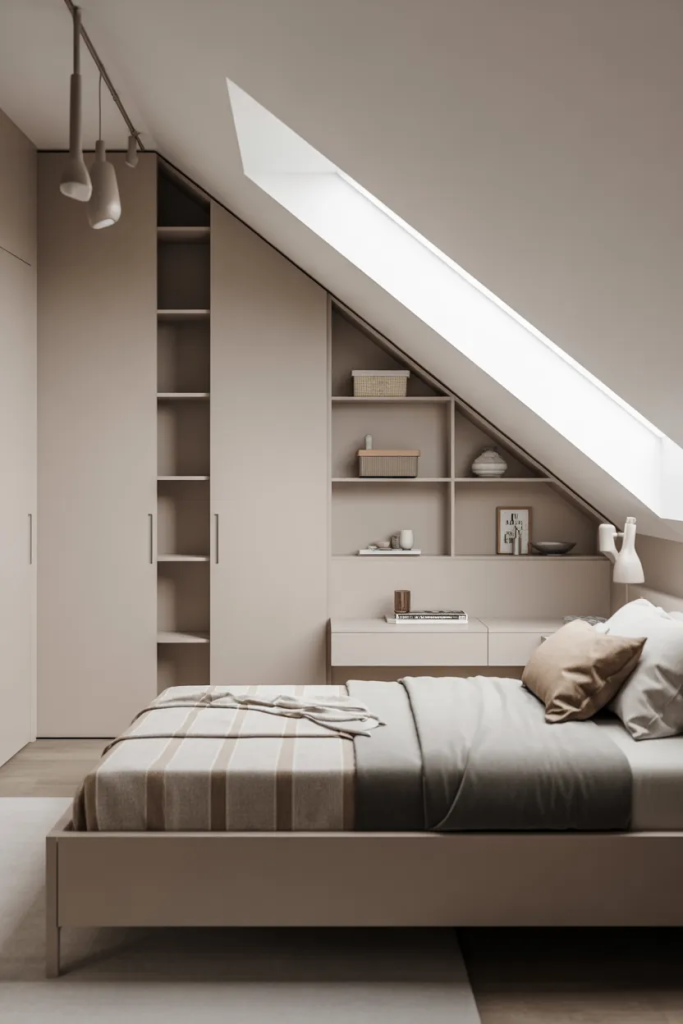 Attic Bedroom Storage Ideas
