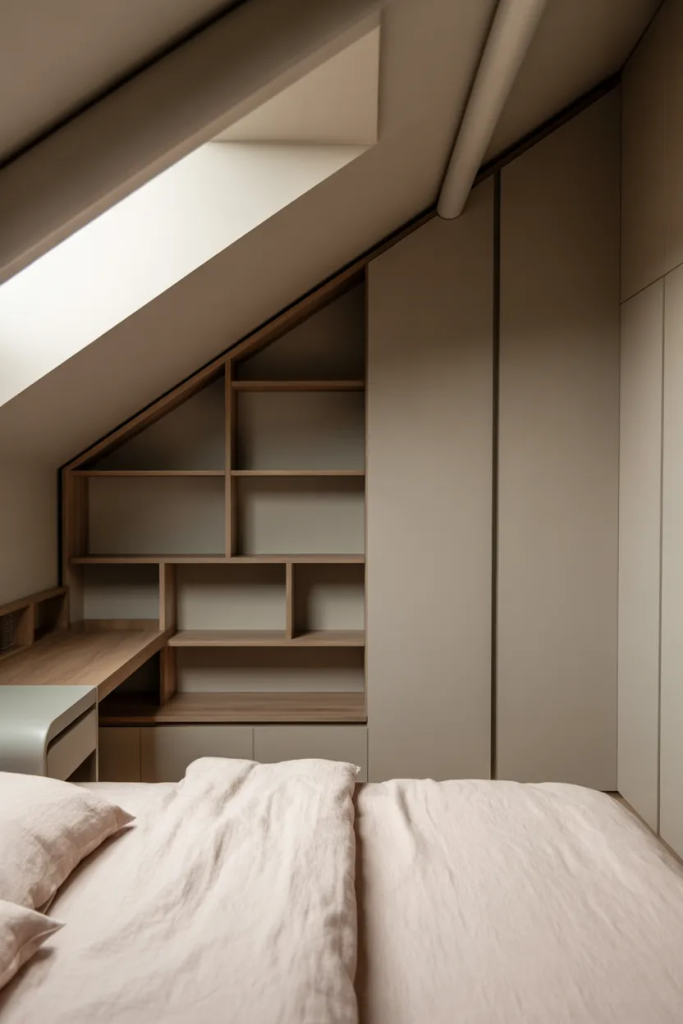 Attic Bedroom Storage Ideas