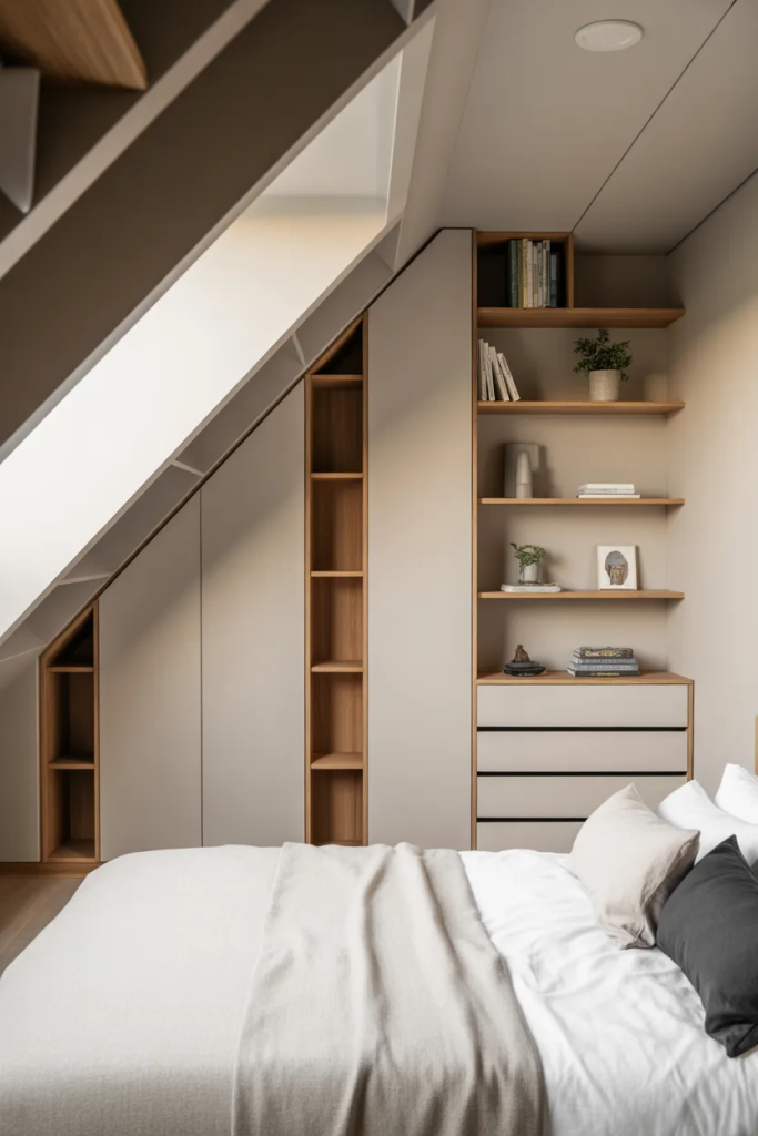 Attic Bedroom Storage Ideas
