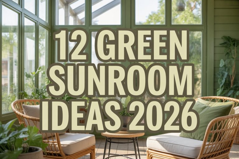 Green Sunroom Ideas