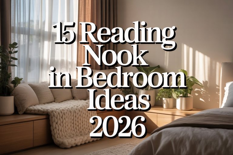 Cozy Reading Nook Bedroom Ideas