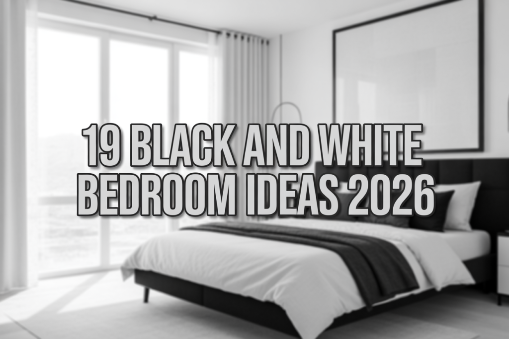 Black and White Bedroom Ideas
